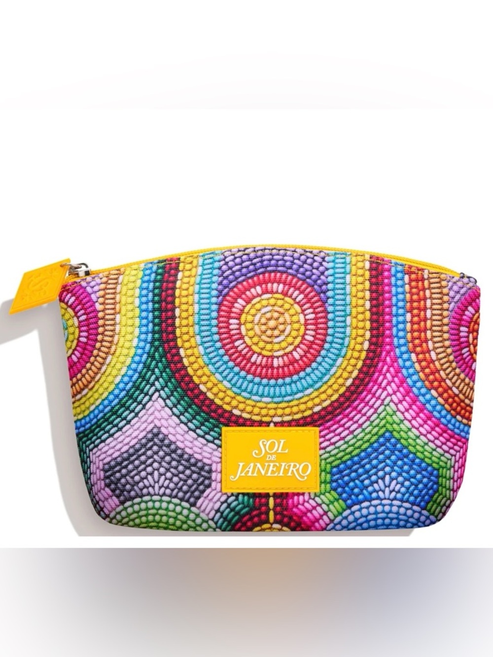 Sol de Janeiro Vibrant Patterned Cosmetic Bag